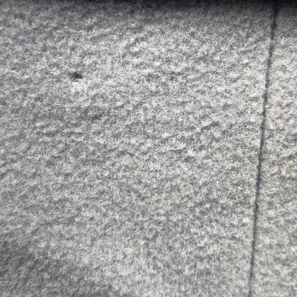 Talbots Baby Blue Pea Coat Buttons Wool Cashmere Beautiful Warm Winter Sz 12 - Picture 10 of 11